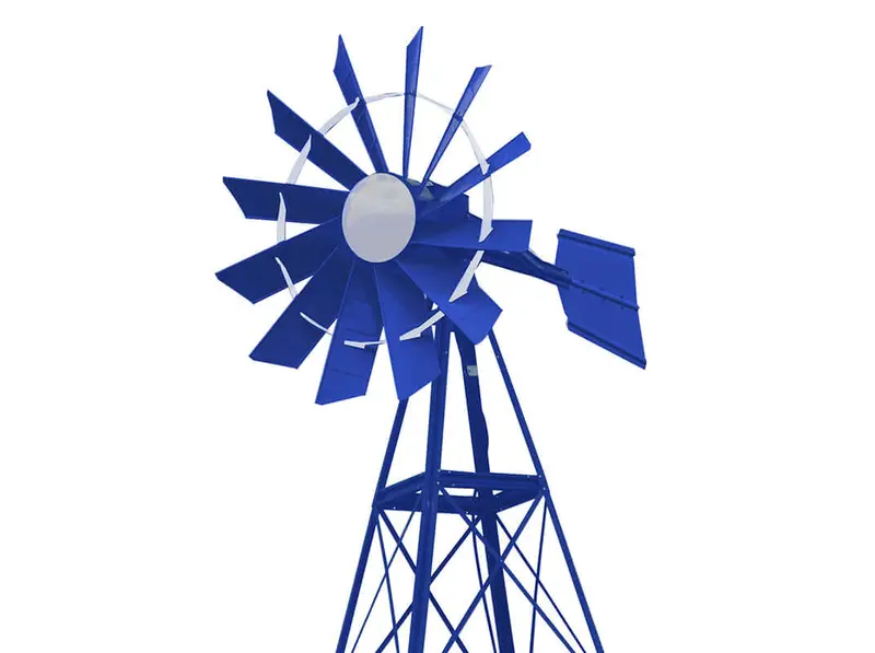 16 Ft Tower Powder Coated Windmill Aeration System 1