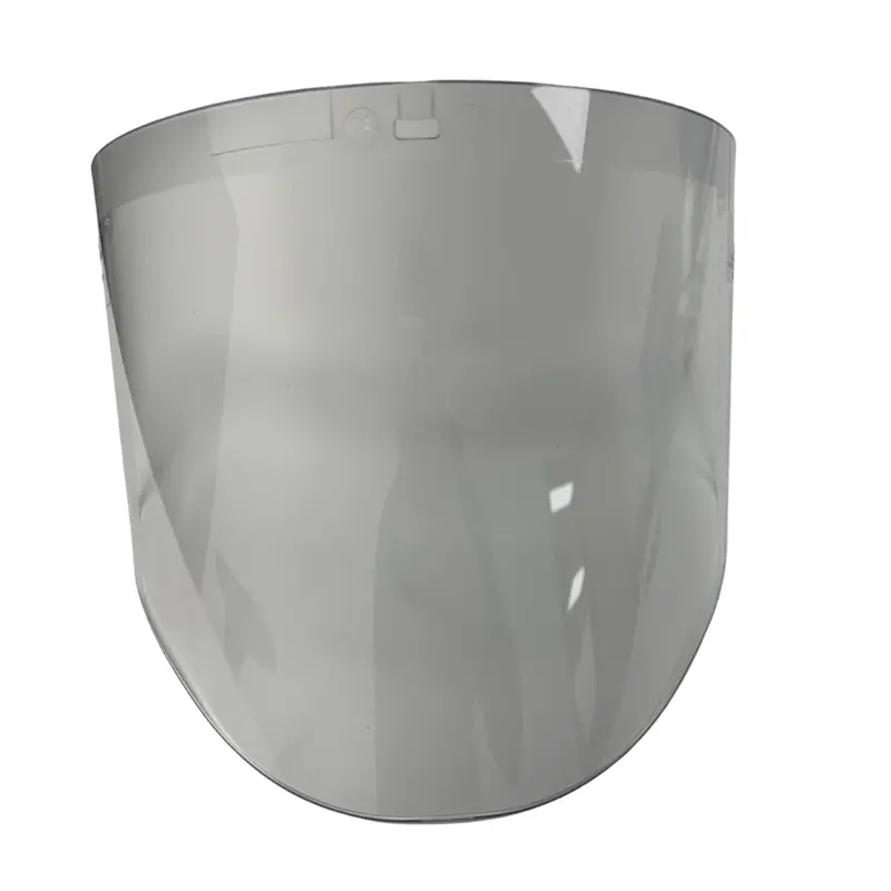 3M Clear Polycarbonate Faceshield, W96, Uncoated, Clear, Molded, 14.5 In L X 9 In H 1
