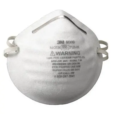 3M N95 Particulate Respirator - 20/Box - 8200 1