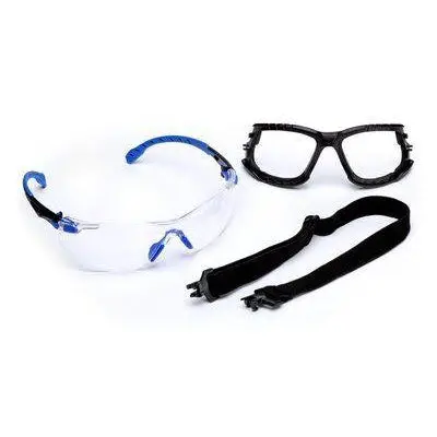 3M Solus 1000 Series Anti-Fog Blue Safety Glasses - S1101sgaf-Kt 1