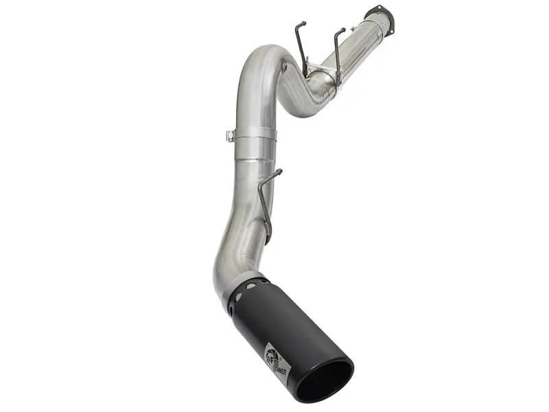 Afe Atlas 5In Dpf-Back Alum Steel Exhaust System W/Black Tip 2017 Ford Diesel Trucks V8-6.7L (Td) 1