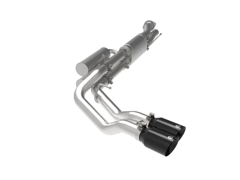 Afe Rebel Series 3In 409 Ss Cat-Back Exhaust W/ Black Tips 2017-2025 Ford F-250/F350 V8 6.2L/7.3L 1