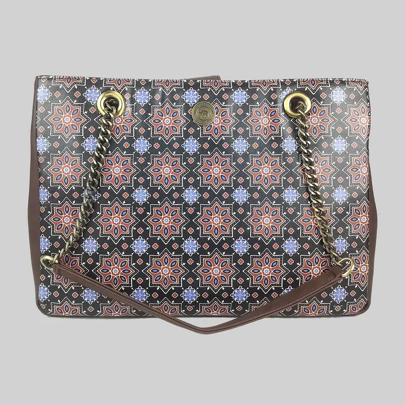 Ajrakh Sitara Office Handbag 1