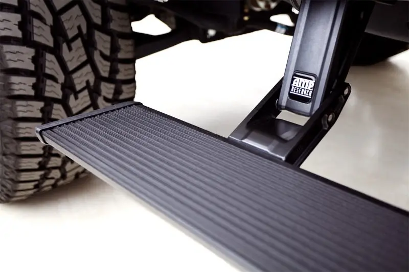 Amp Research Powerstep Xtreme – Fits 2015–2017 Ford F-150 All Cabs – Black, Dual-Motor Electric Running Boards For Extreme Weather 1