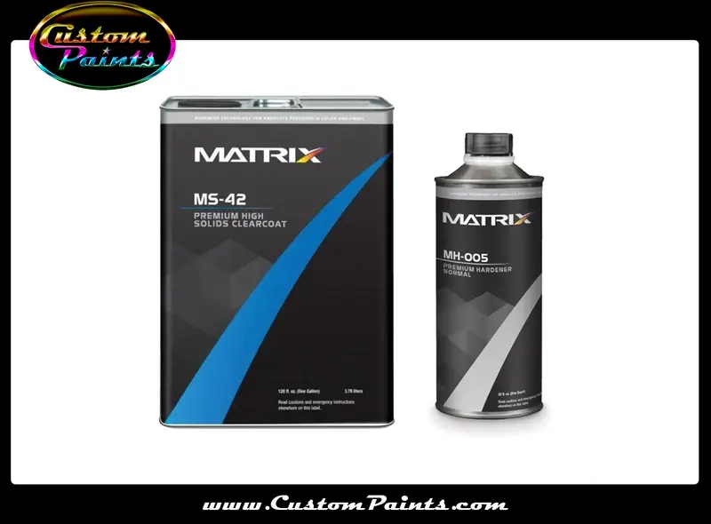 Automotive Clearcoats: Matrix Ms-42 2K Clearcoat 1