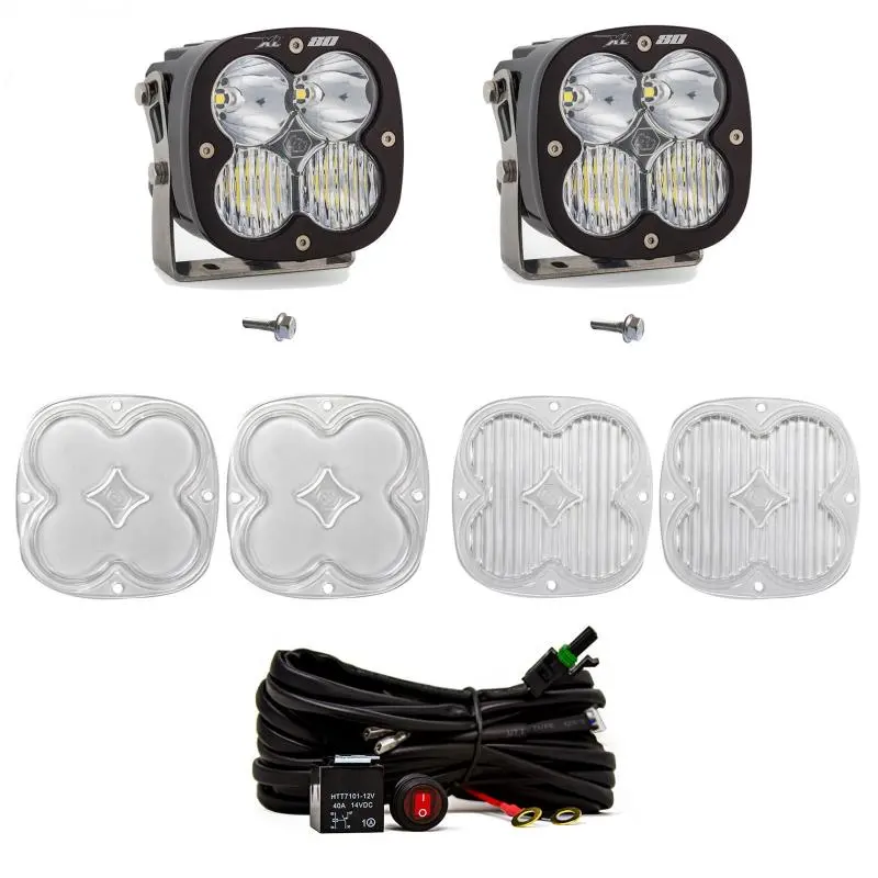 Baja Designs 2021+ Ford Bronco A Piller Light Kit Xl80 D/C 1