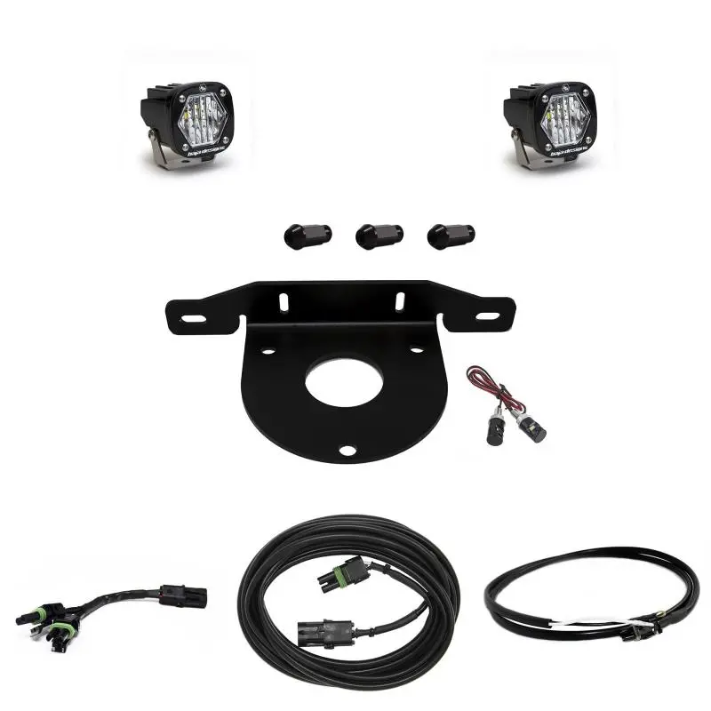 Baja Designs 2021+ Ford Bronco Dual S1 W/C Reverse Kit W/Upfitter 1