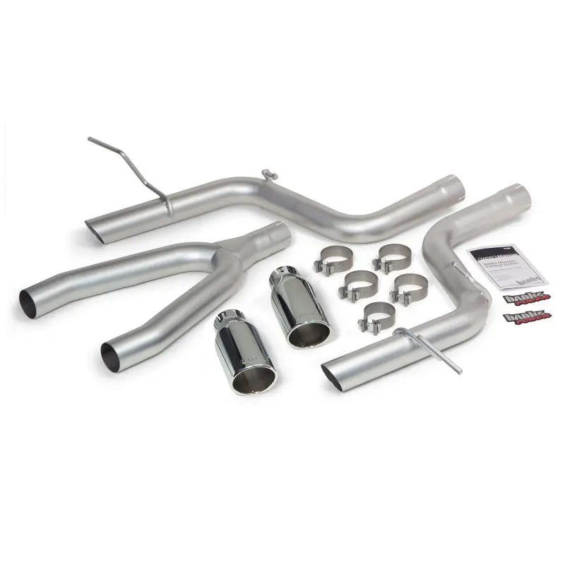 Banks Power 14 Jeep Grand Cherokee 3.0L Diesel Monster Exhaust Sys - Ss Single Exhaust W/ Chrome Tip 1