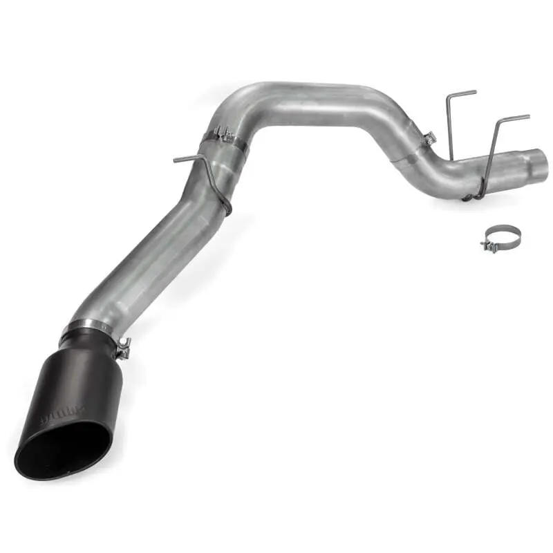 Banks Power 19-23 Dodge Ram Monster Exhaust 5.0In Single 6.7L Mcsb Drw W/ Sidekick Black Tip 1