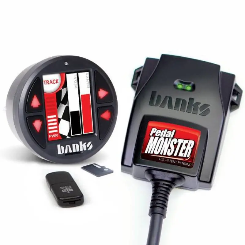 Banks Power Pedal Monster Throttle Sensitivity Booster W/ Idash Datamonster - 07.5-19 Gm 2500/3500 1