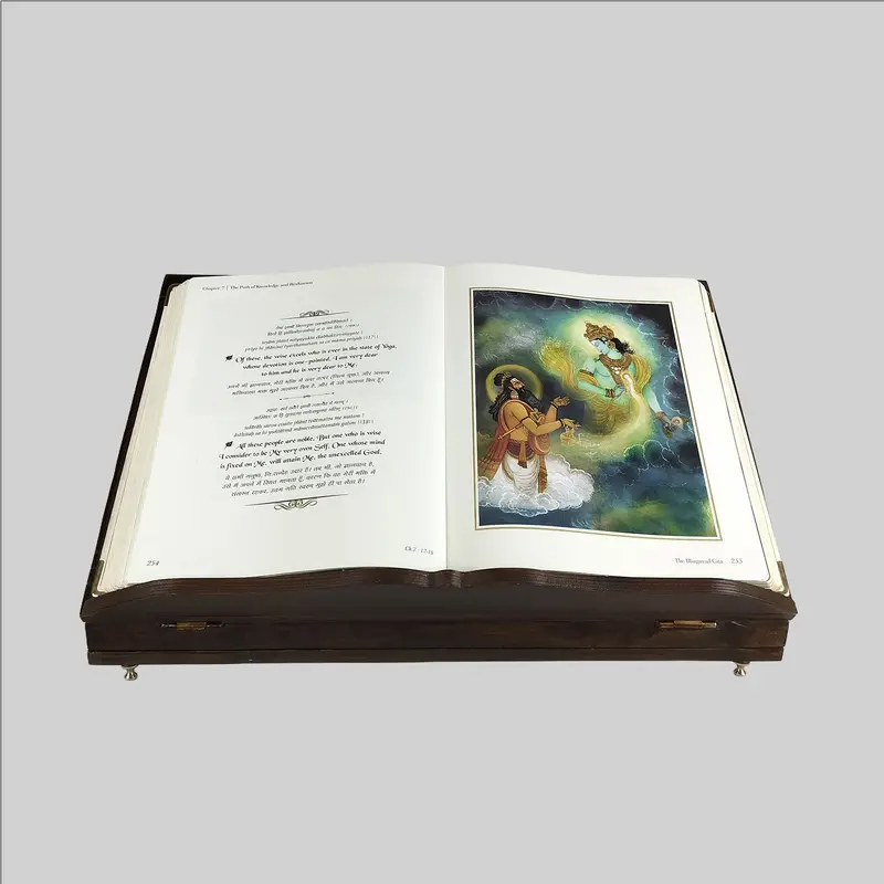 Bhagvad Gita Signature Edition Book (Crimson) 1