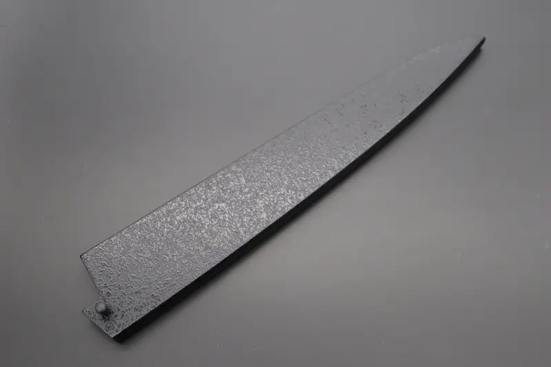 Black Lacquered Wooden Saya For Sujihiki 240Mm 1