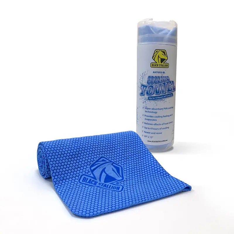 Black Stallion Cooling Towel - Ah7055-Bl 1