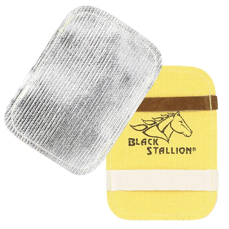 Black Stallion Standard Aluminized Fiberglass Glove Backpad 1