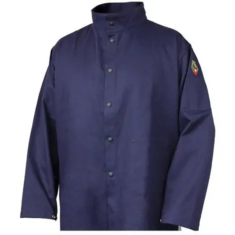 Black Stallion Stretch-Back Fr Cotton Welding Jacket - Jf1625-Ng 1