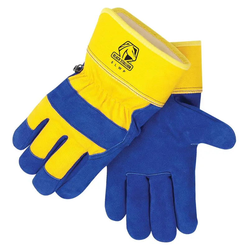 Black Stallion Waterproof Lined Insulated Winter Glove Cowhide - 5Lwp 1