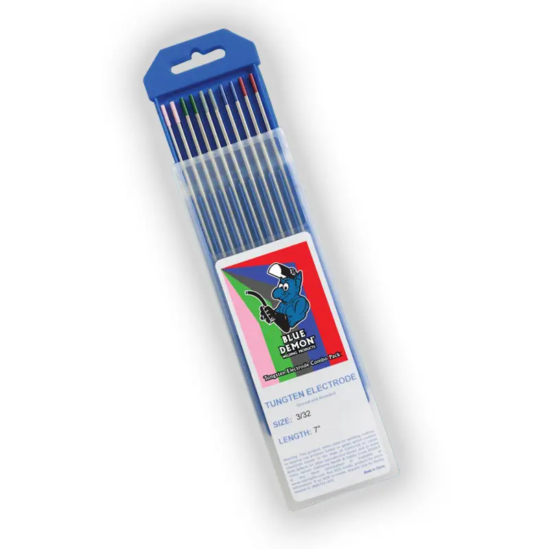 Blue Demon 3/32" Combo Tungsten Pack, 10/Pk - Tecp-332-10T 1