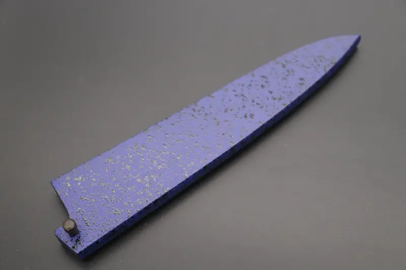 Blue Lacquered Wooden Saya For Petty 150Mm 1