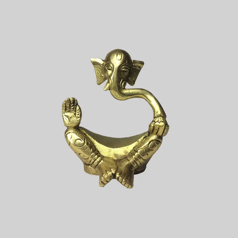 Brass Modern Ganesha 3 In 1