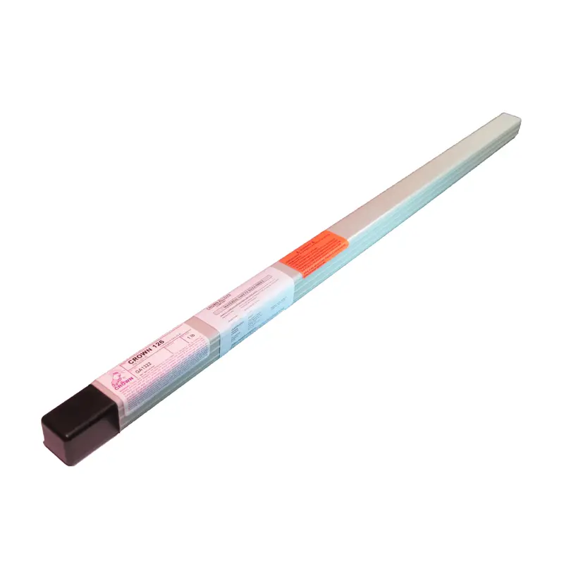 Crown Alloys Crown 126 - 3/8X36" Brazing Rod - 1 Lb Tube - Ct126/Ts-Bp 1