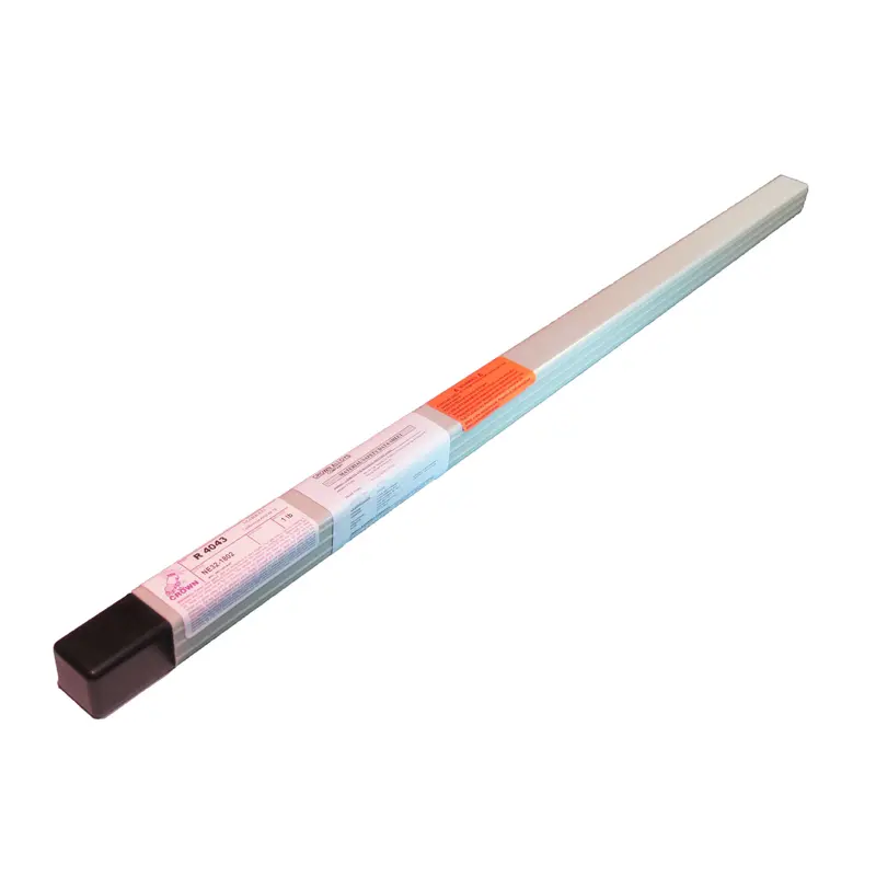 Crown Alloys R 4043 5/32X36" Tig Welding Rod 5Lb Tube - At4043/Tp 1