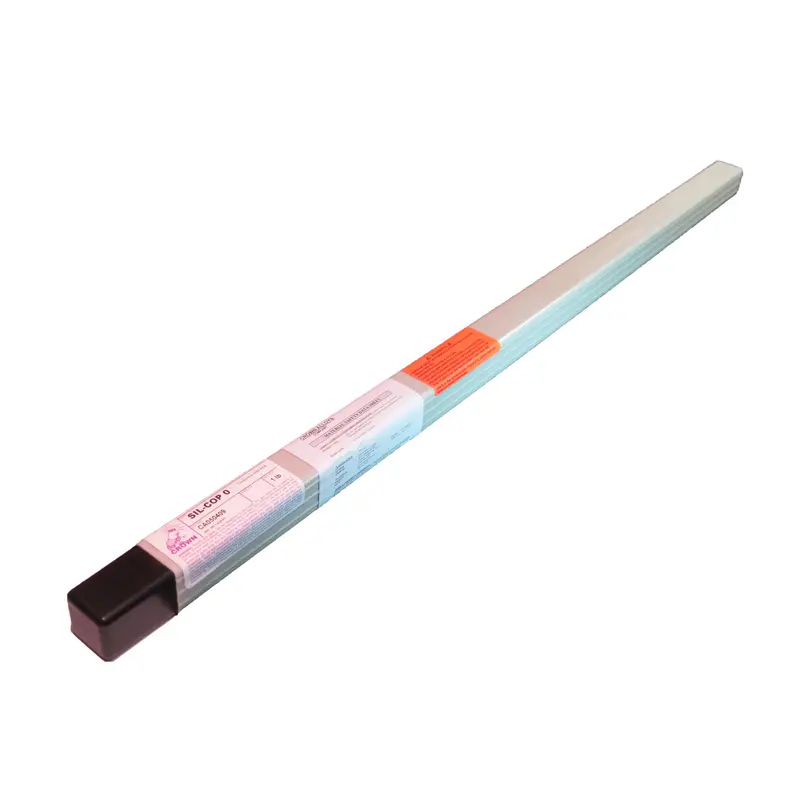 Crown Alloys Sil-Cop 0 - 3/16 X 36" Brazing Rod - 1 Lb Tube - Lscop0/Tq-Bp 1