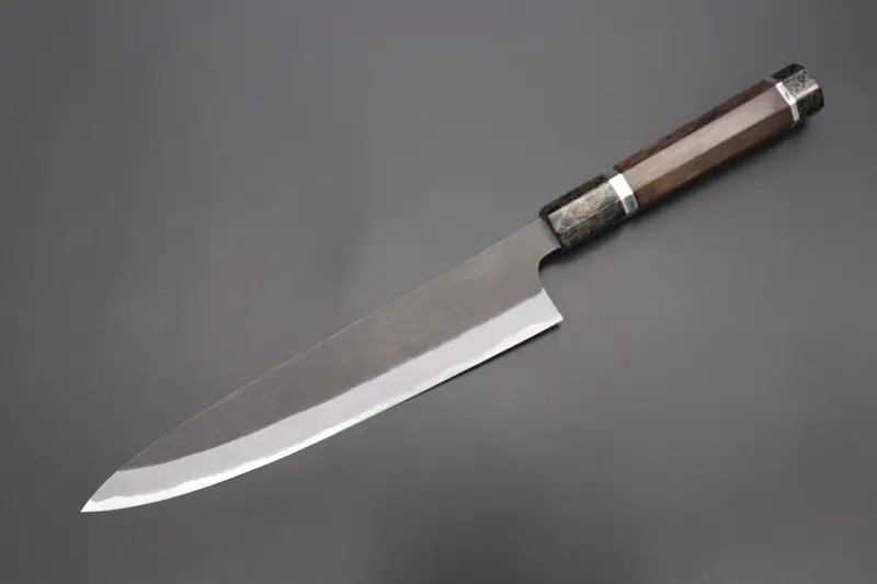 Custom Limited Edition, Hinoura White Steel No.1 Kurouchi Series Hs1-7Sp3 Wa Gyuto 240Mm (9.4 Inch) 1