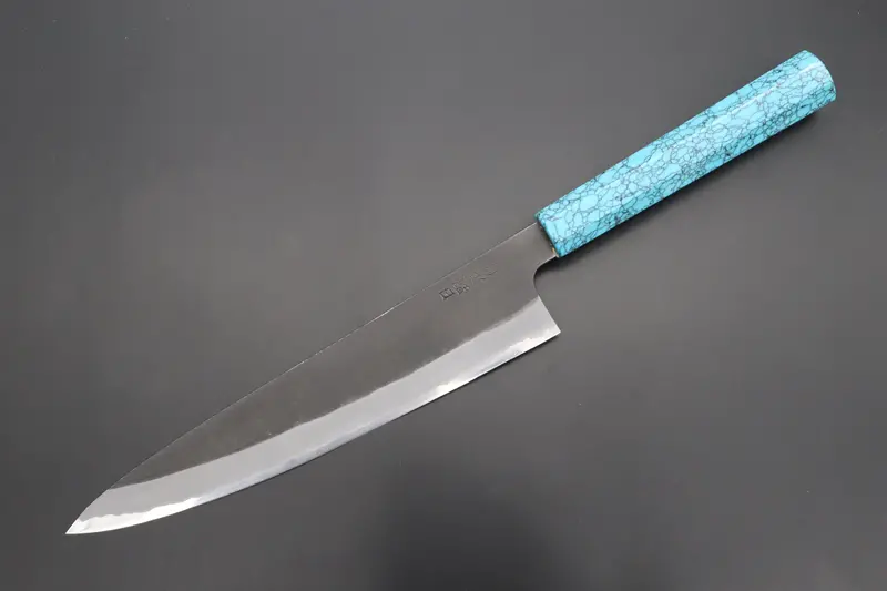 Custom Limited Edition, Hinoura White Steel No.1 Kurouchi Series Hs1-7Sp6 Wa Gyuto 240Mm (9.4 Inch) 1