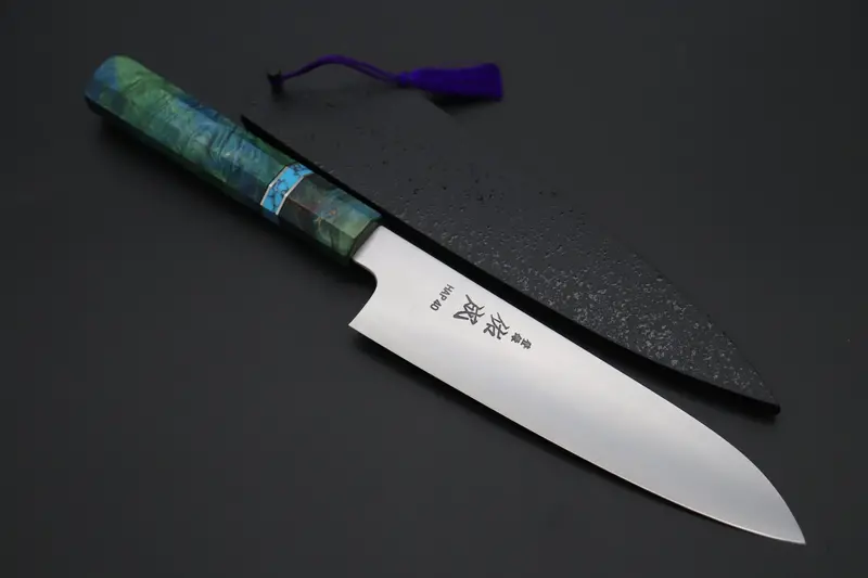 Custom Limited Edition, Sukenari Hap-40 Clad Wa Santoku 190Mm (7.4 Inch, Scl-597) 1