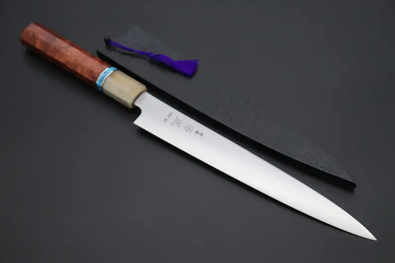 Custom Limited Edition, Sukenari Hap-40 Clad Wa Sujihiki 240Mm (9.4 Inch, Scl-492) 1