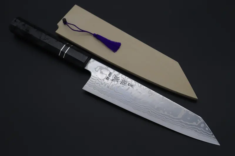 Custom Limited Edition, Sukenari Hap-40 Nickel Damascus Kiritsuke 210Mm (8.2 Inch, Scl-584) 1