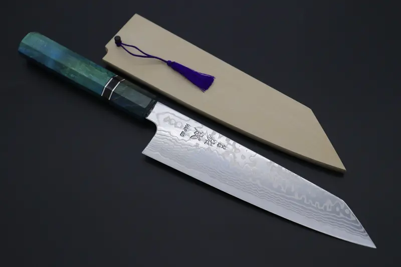 Custom Limited Edition, Sukenari Hap-40 Nickel Damascus Kiritsuke 210Mm (8.2 Inch, Scl-585) 1