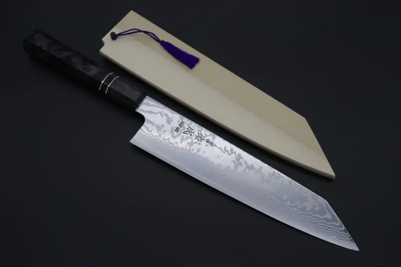 Custom Limited Edition, Sukenari Hap-40 Nickel Damascus Kiritsuke 240Mm (9.4 Inch, Scl-590) 1
