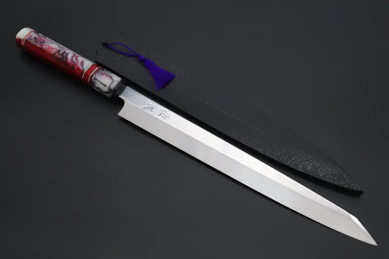 Custom Limited Edition, Sukenari Honyaki Sg-Ii Series Hsg-11 Kiritsuke Yanagiba 300Mm (11.8 Inch, Single Bevel Edge) 1