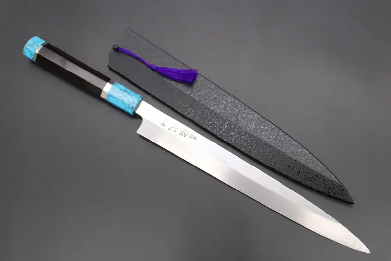 Custom Limited Edition, Sukenari Special Steel Series Sg-Ii Hon Kasumi Yanagiba 270Mm (10.6 Inch, Single Bevel Edge, Scl-442) 1