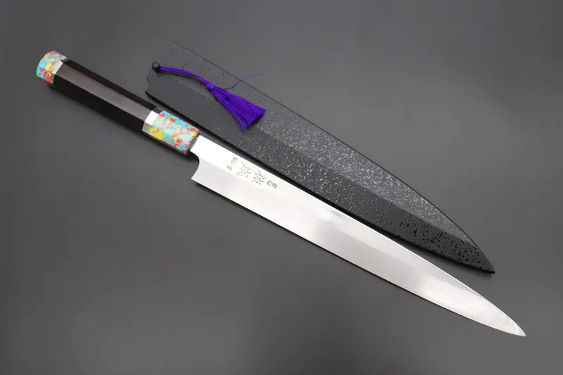 Custom Limited Edition, Sukenari Special Steel Series Sg-Ii Hon Kasumi Yanagiba 270Mm (10.6 Inch, Single Bevel Edge, Scl-444) 1