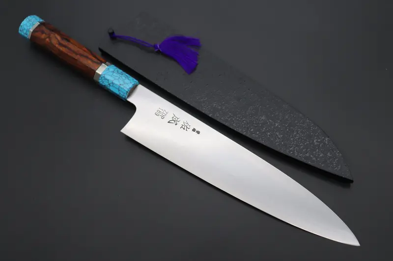 Custom Limited Edition, Sukenari Zdp-189 Clad Wa Gyuto 240Mm (9.4 Inch, Scl-375) 1