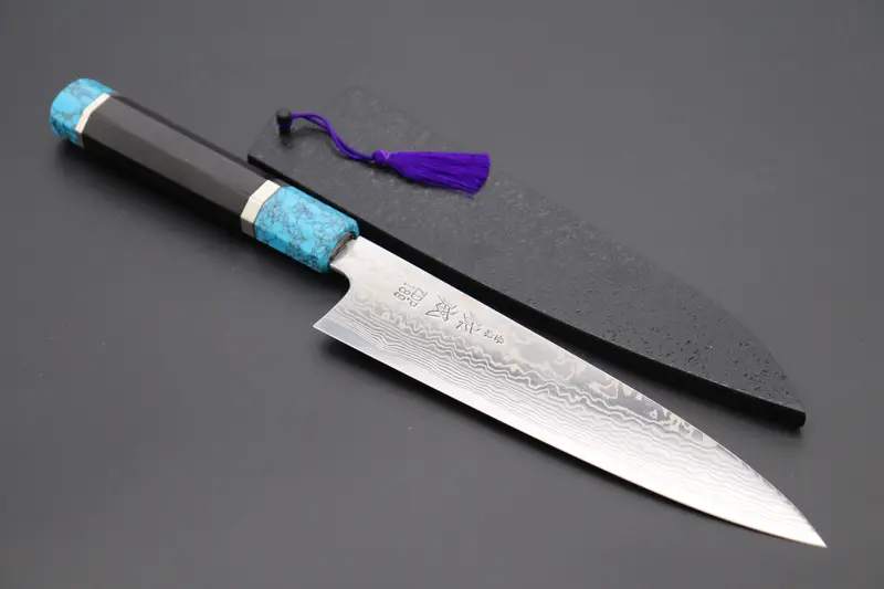 Custom Limited Edition, Sukenari Zdp-189 Nickel Damascus Wa Gyuto 210Mm (8.2 Inch, Scl-253) 1