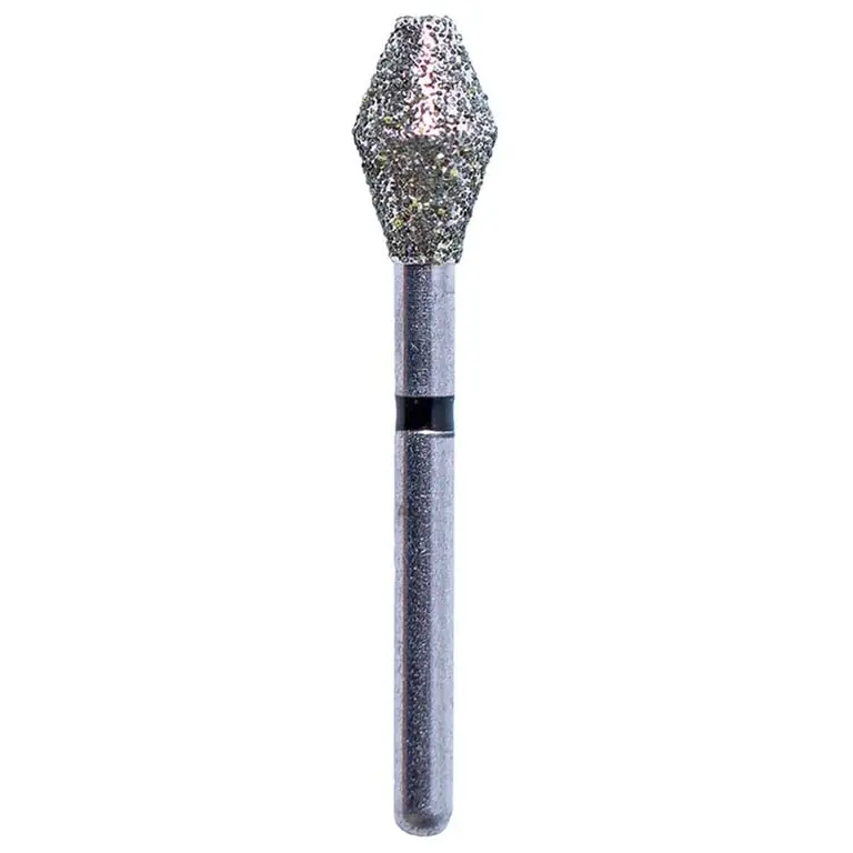 Defend Fg #811.037 Super Coarse Barrel Shaped Diamond Bur, 5/Pk 1