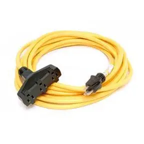 Direct Wire - 12/3 Triple Tap, 120V - Yellow - 50 Ft. - 123Ttylw50 1