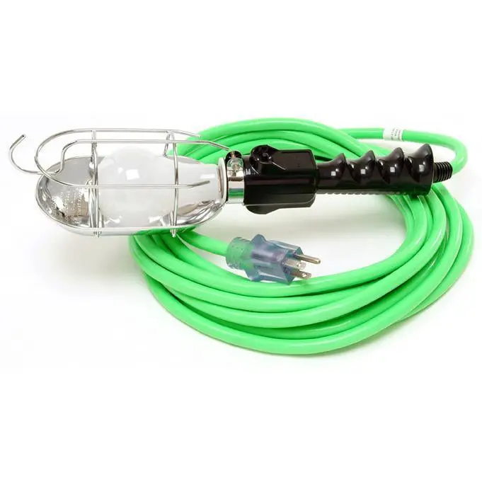 Direct Wire - 16/3 Trouble Light, 120V - Green - 25 Ft. - 163Tlgrn25 1