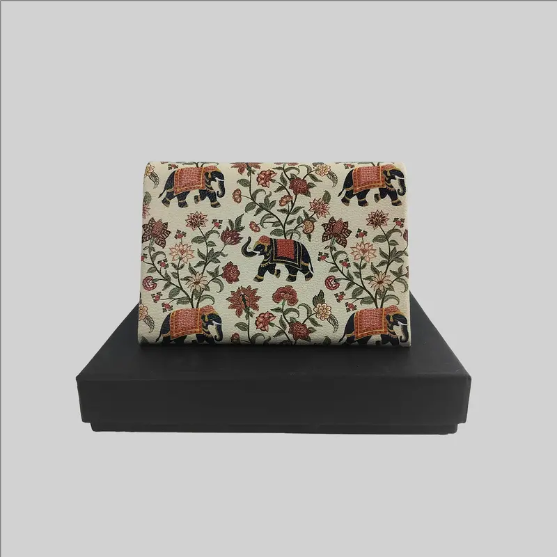 Elephant Floral Visiting Card Holder 1