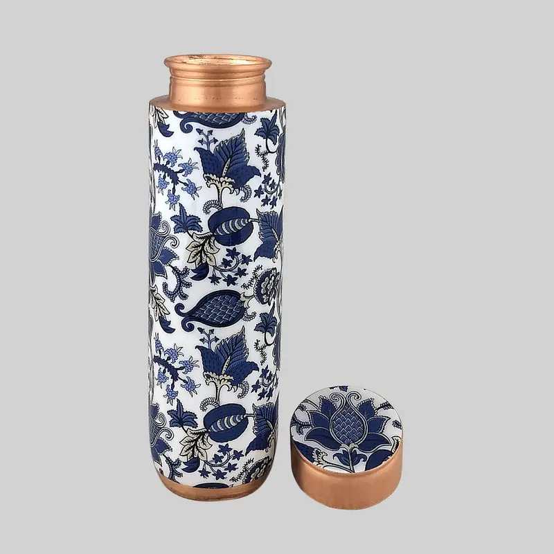 Enamel Copper Bottle 550 Ml 1