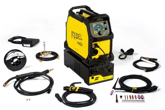 Esab Rebel 205Ic Ac/Dc Water Cooled Multiprocess Welder - 0700303000 1