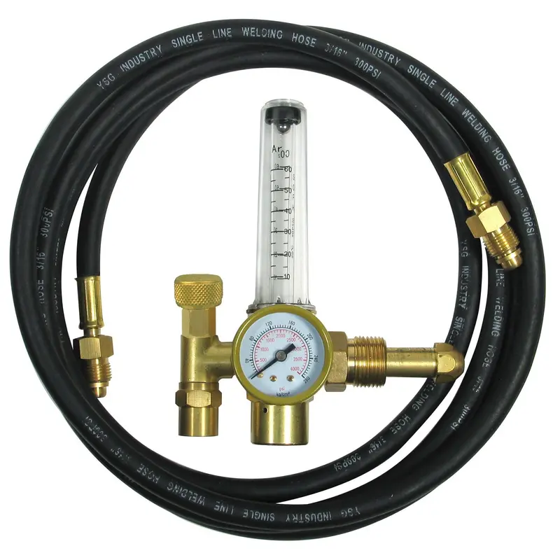 Flame Tech Argon Flow Meter W/Hose Clamshelled - 100-Fl-Ar-60-580H 1