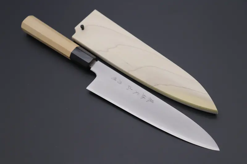 Fu-Rin-Ka-Zan Hon Kasumi Gingami No.3 Wa Gyuto  (210Mm And 240Mm, 2 Sizes, Double Bevel Edge) 1