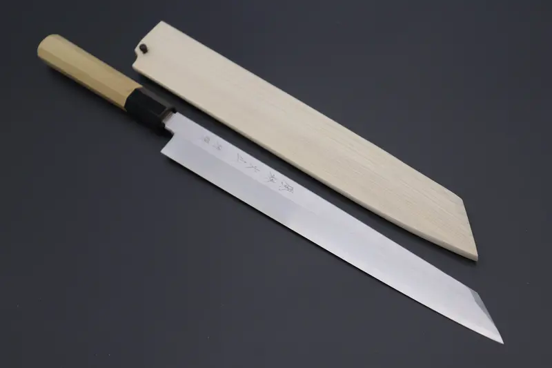 Fu-Rin-Ka-Zan Hon Kasumi Series Gingami No.3 Kiritsuke Yanagiba (270Mm And 300Mm) 1
