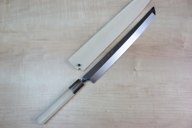 Fu-Rin-Ka-Zan Limited, Solid Vg-10 Blade Sakimaru Takohiki (270Mm And 300Mm, 2 Sizes, Perfectly Mirror Polished) 1