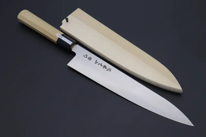 Fu-Rin-Ka-Zan Limited, Sweden Stainless Steel Wa Series “Hammer Forged”  Wa Gyuto (240Mm To 300Mm, 3 Sizes) 2