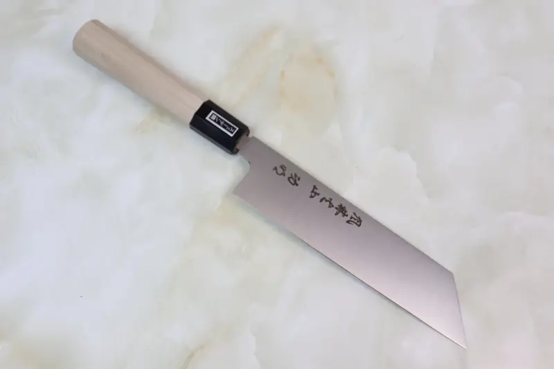 Fu-Rin-Ka-Zan Pure Sweden Stainless Steel Wa Series Mukimono (180Mm Or 210Mm, 2 Sizes, Double Bevel Edge) 1